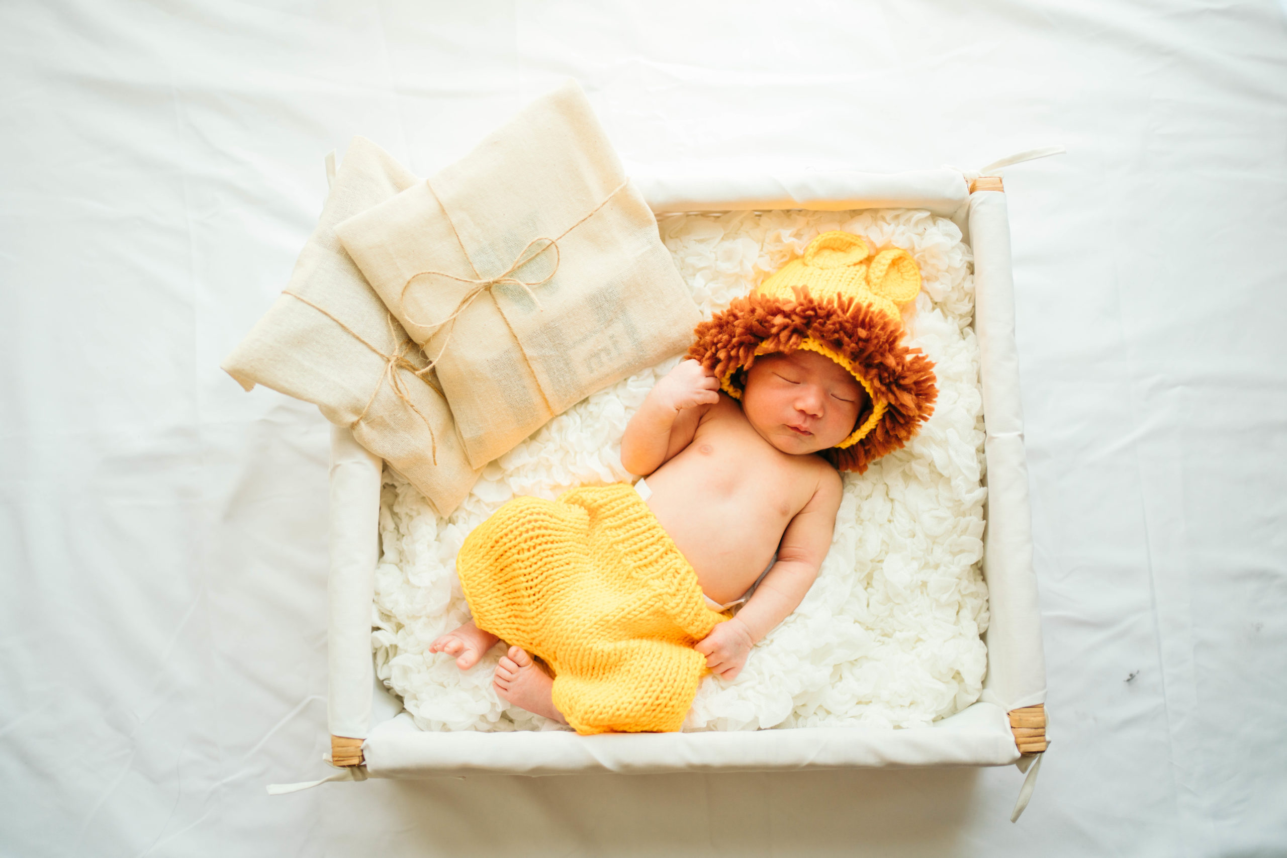 画像 大阪の自宅で自然光を活かしたニューボーン撮影