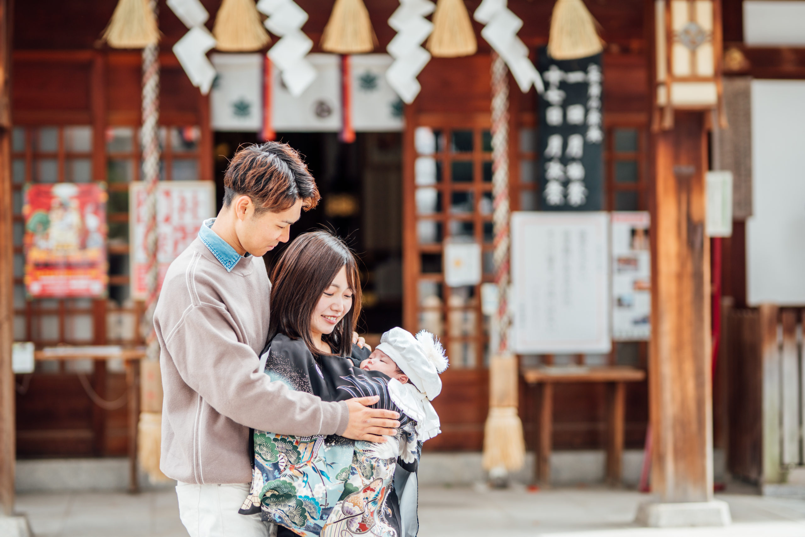 お宮参り撮影 関西出張｜大阪・京都・兵庫・奈良の神社撮影