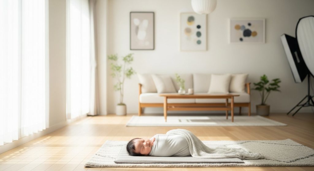 7 on site newborn photography kansai osaka